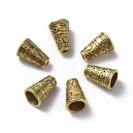 Tibetan Style Bead Cone X-GLF0806Y-NF-1