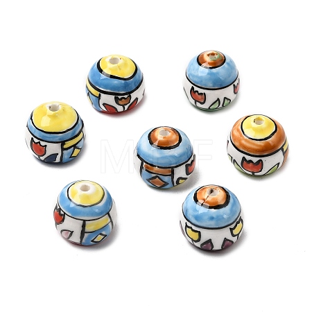 Handmade Porcelain Beads PORC-A034-05-1