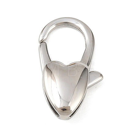 316 Stainless Steel Lobster Claw Clasps STAS-C154-03C-P-1