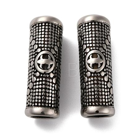 304 Stainless Steel Tube Beads STAS-F169-41AS-1