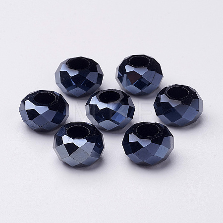 Handmade Crystal European Beads GPDL9Y-27-1