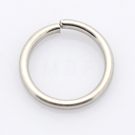 Tarnish Resistant 304 Stainless Steel Open Jump Rings A-STAS-E067-05-7mm-1