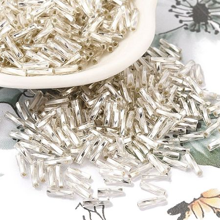 Glass Twist Bugle Beads SEED-C004-07C-1