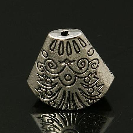 Tibetan Style Bead Cones TIBE-A002-AS-1