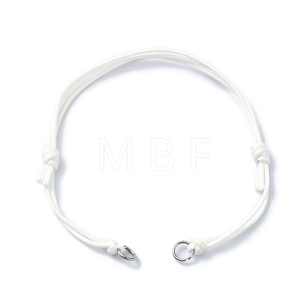 Adjustable Eco-Friendly Korean Waxed Polyester Cord Bracelet Making AJEW-JB01195-04-1