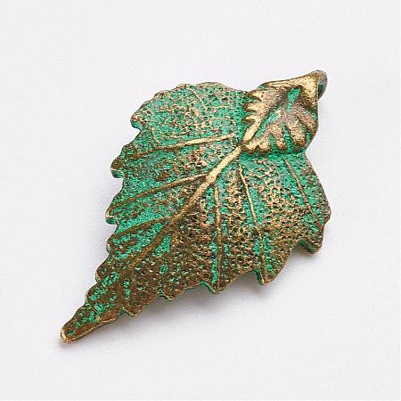 Tibetan Style Alloy Pendants PALLOY-F187-06ABG-1