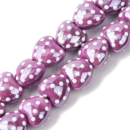 Handmade Porcelain Beads PORC-K010-07C-1