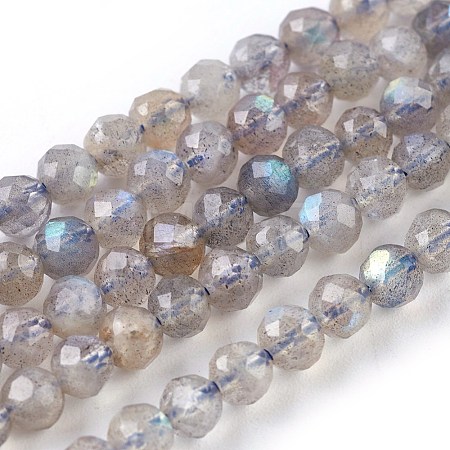 Natural Labradorite Beads Strands G-O176-04A-1