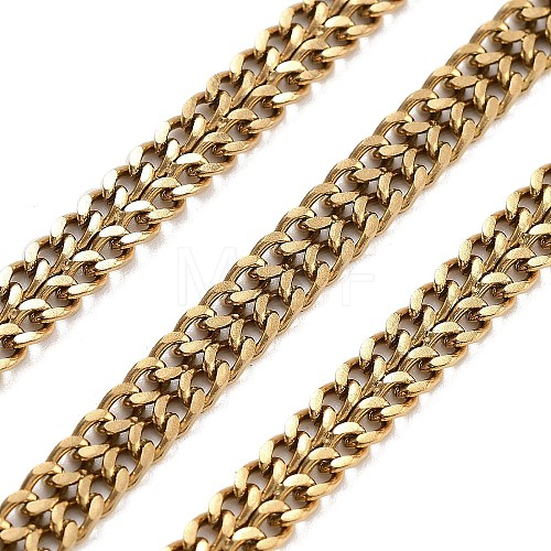 Vacuum Plating 304 Stainless Steel Wheat Chain CHS-H026-04G-1