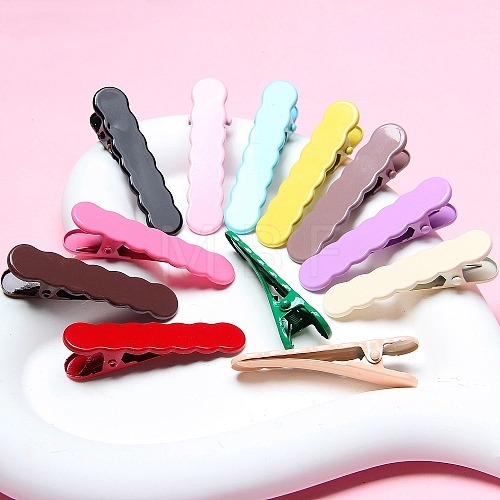 Resin Alligator Hair Clips PW-WG54BEF-01-1