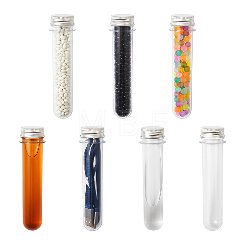 Yilisi Clear Tube Plastic Bead Containers CON-YS0001-01-1