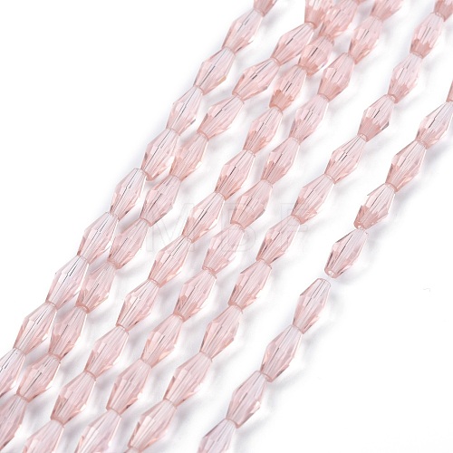 Transparent Glass Beads GLAA-P001-01A-07-1