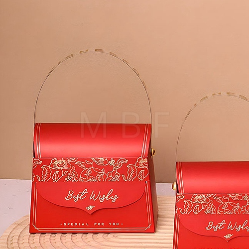 Folding Cardboard Candy Boxes PW-WG47918-01-1