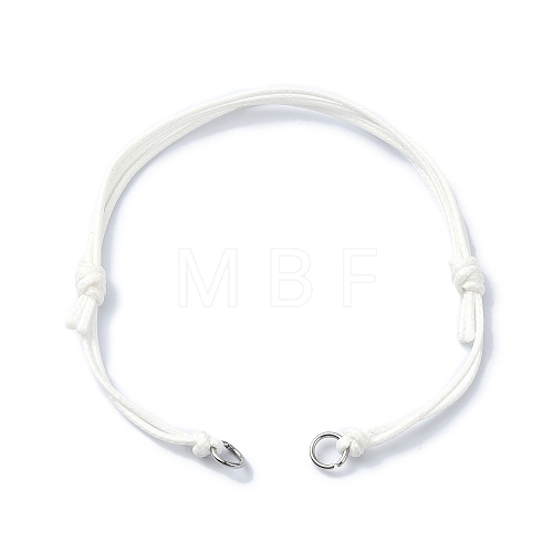 Adjustable Eco-Friendly Korean Waxed Polyester Cord Bracelet Making AJEW-JB01195-04-1