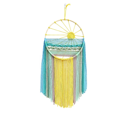 Sunset Cotton Macrame Wall Hanging PW-WG43427-03-1