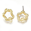 Alloy Stud Earring Findings PALLOY-S121-71-1