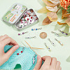 26Pcs 26 Styles Letter A~Z Acrylic Pendant Stitch Markers HJEW-NB00051-3