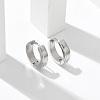 304 Stainless Steel Hoop Earrings for Women EJEW-C096-62P-1