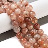 Natural Sunstone Beads Strands G-P488-04C-01-2