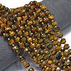 Natural Tiger Eye Beads Strands G-K389-E65-01-2