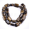 Natural Tiger Eye Beads Strands G-T121-10-2