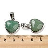 Natural Green Aventurine Pendants G-I358-A23-3