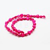 Heart Synthetic Turquoise Beads Strands TURQ-I019-10mm-04-2