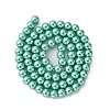 Eco-Friendly Dyed Glass Pearl Bead Strands X-HY-A008-6mm-RB-M-3