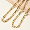 6MM 304 Stainless Steel Figaro Chain Necklaces NJEW-G203-02G-3