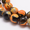 Natural Fire Crackle Agate Bead Strands X-G-K166-06F-10mm-02-3