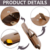 PU Leather Tape Measure Holder for Belt TOOL-WH0059-080B-4