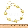 Ocean 304 Stainless Steel Sea Animals Link Chain Anklets for Women AJEW-AN00823-5