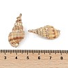 Natural Shell Pendants SHEL-K009-01B-3