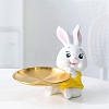 Easter Resin Rabbit Tray Display Decoration PW-WG95813-03-1