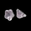 Baking Paint Transparent Glass Beads GLAA-T025-81C-09-2