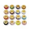 Alloy Rhinestone Clay Pave Beads ALRI-D300-04G-1