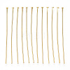 Brass Flat Head Pins KK-G331-11-0.7x55-1