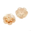 Brass Filigree Cabochons KK-CBACEE9-02D-KCG-2