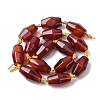 Natural Red Agate Beads Strands G-P605-K01-01B-3