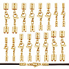 Unicraftale 16 Sets 4 Styles 304 Stainless Steel Lobster Claw Clasps STAS-UN0047-73-1