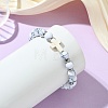 Synthetic  & Natural Carnelian & Obsidian & Dyed Malaysia Jade Beaded Stretch Bracelets for Women BJEW-JB14051-03-2