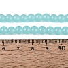 Imitation Jade Glass Beads Strands GLAA-T032-J6mm-06-2