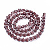 Transparent Glass Beads GLAA-Q066-10mm-C03-2