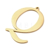 304 Stainless Steel Pendants STAS-C157-01G-Q-2