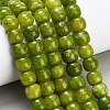 Dyed Natural White Jade Beads Strands GG-CBA88FB-01C-1