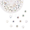 Electroplate Opaque Glass Beads EGLA-CJ0001-02-3