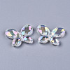 Transparent Acrylic Beads X-PACR-N010-014-2