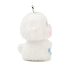 Animal Flocking Opaque Resin Pendants RESI-I353-01P-05-2