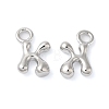 Brass Charms KK-P234-13P-K-1