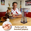Baseball T Bar Wood Ring Display Stands RDIS-WH0019-22-6